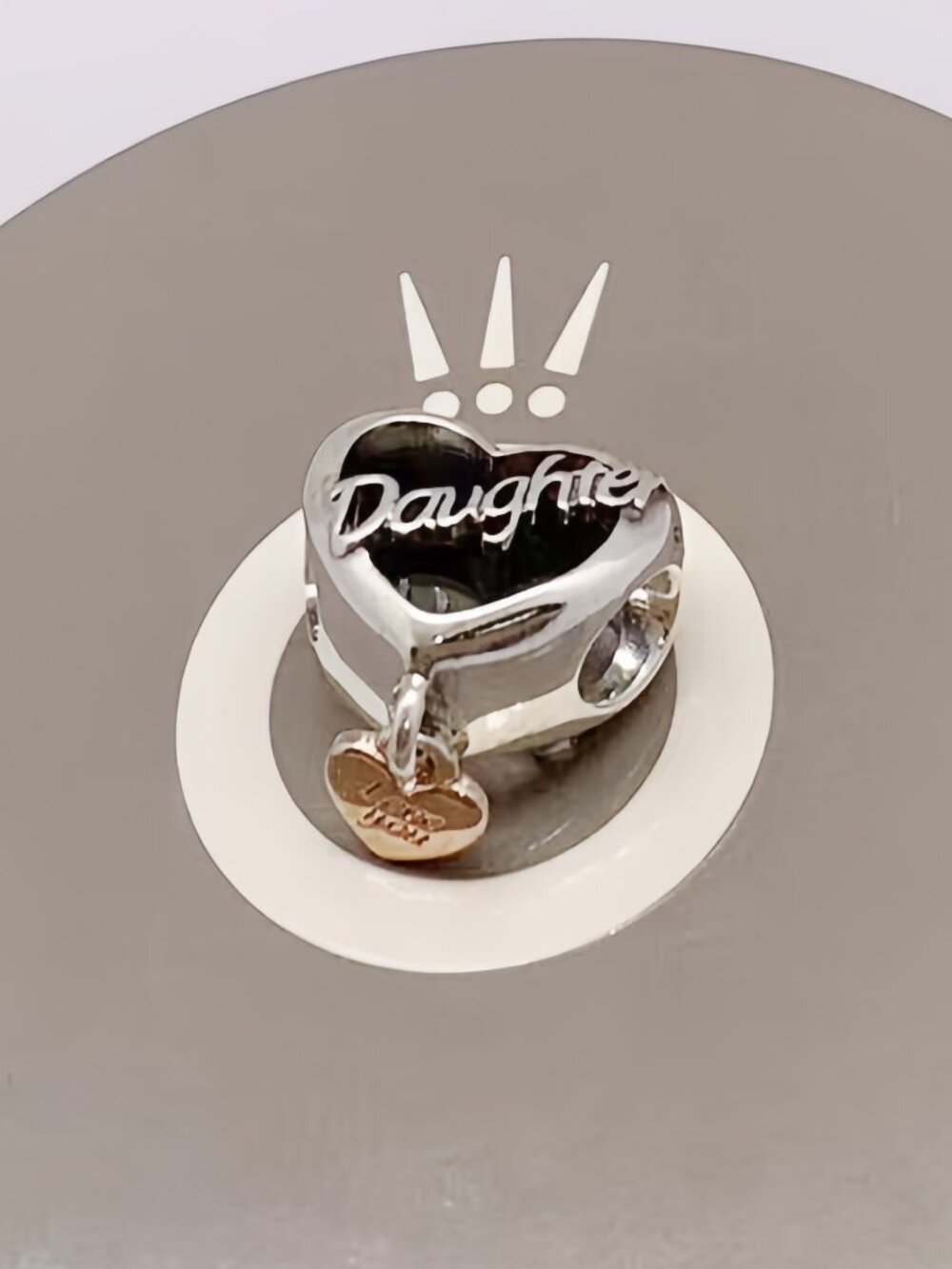Pandora Love You Daughter Heart Charm